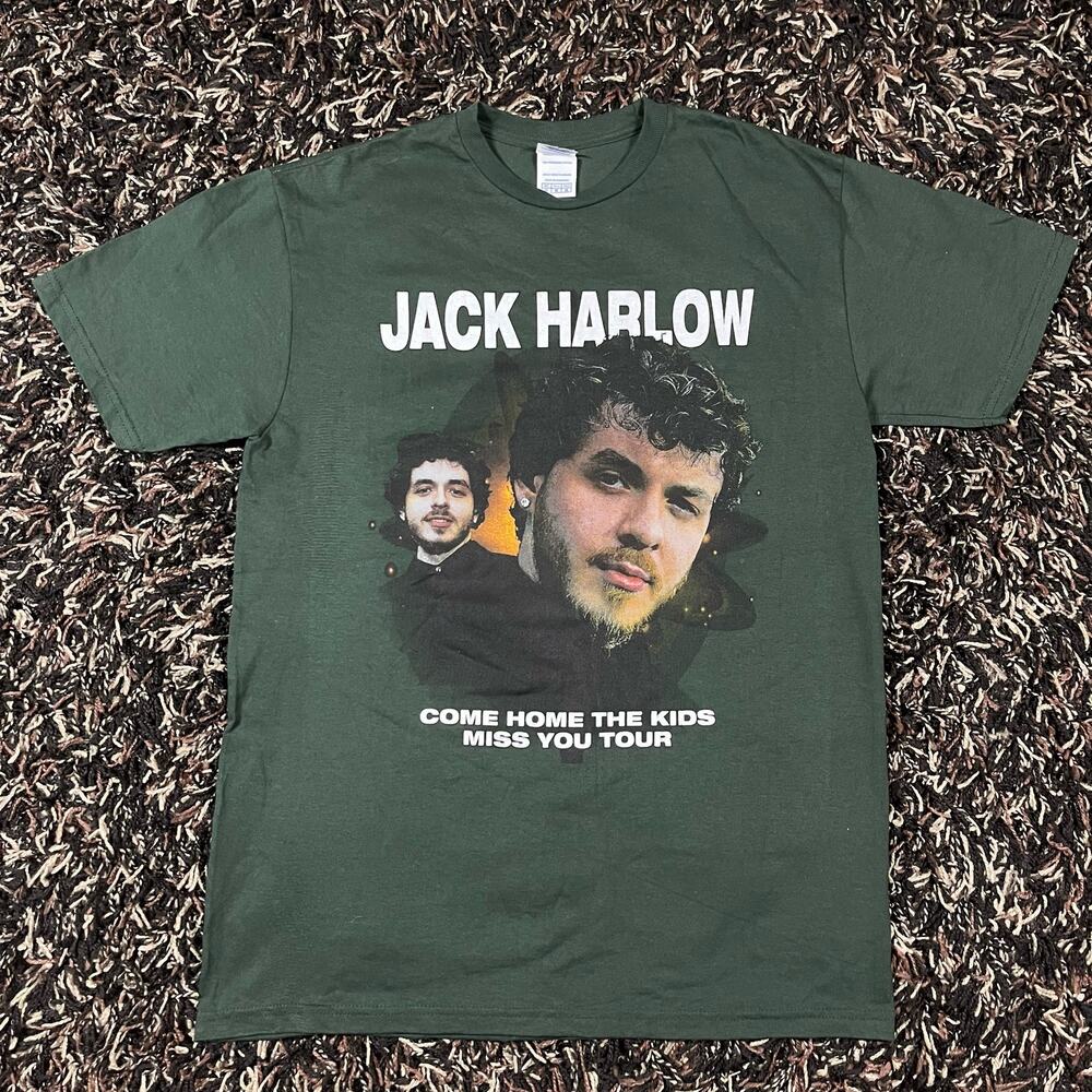 Jack Harlow Come Home The Kids Miss You Tour 2022 RARE Adult Sz M T-Shirt